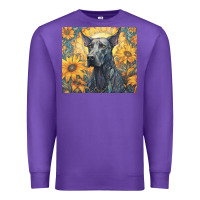 Purple great dane Premium Sweatshirt - Unal Design