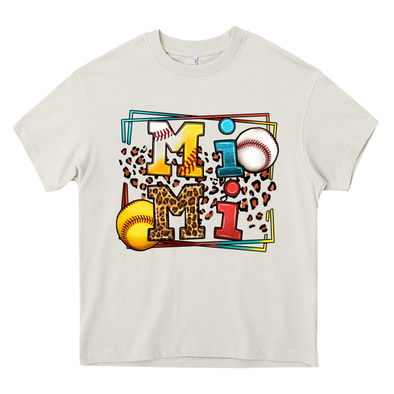 Baseball And Softball Mimi Heavy Core Tee by LillyAllenDesigns | Teevron