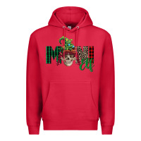 Cardinal girl mini elf skull Premium Hoodie - FaDigitalArtStudio