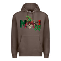 Coffee girl mini elf skull Premium Hoodie - FaDigitalArtStudio