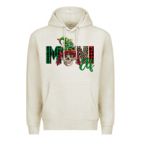 Oatmeal Heather girl mini elf skull Premium Hoodie - FaDigitalArtStudio