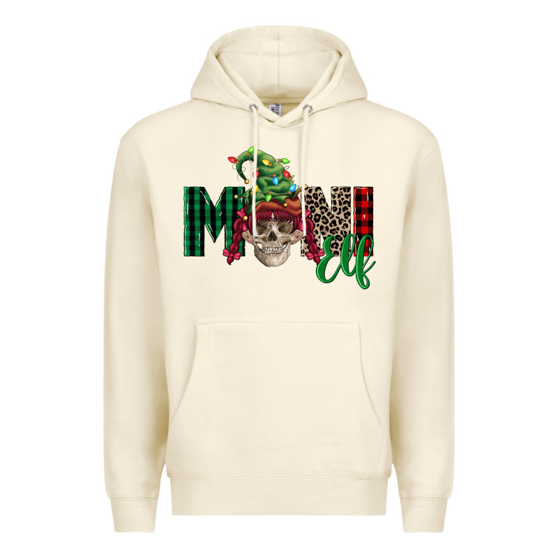 Girl Mini Elf Skull Premium Hoodie by FaDigitalArtStudio | Teevron