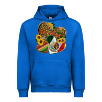Mexico Heart And Sunflower Urban Hoodie | Teevron