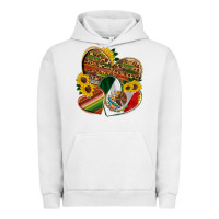 Pigment Lunar Rock mexico heart and sunflower Urban Hoodie - HRA Design Shop
