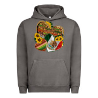 Pigment Tornado mexico heart and sunflower Urban Hoodie - HRA Design Shop