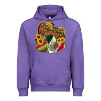 Tulip mexico heart and sunflower Urban Hoodie - HRA Design Shop