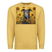 Antique Gold greyhound Premium Sweatshirt - Unal Design