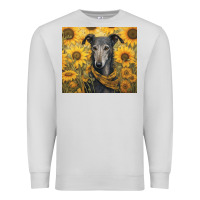 Dove Grey greyhound Premium Sweatshirt - Unal Design