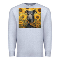 Heather Grey greyhound Premium Sweatshirt - Unal Design