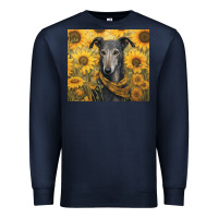 Navy greyhound Premium Sweatshirt - Unal Design