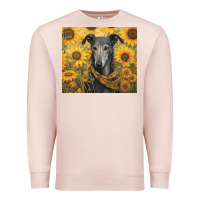 Pale Pink greyhound Premium Sweatshirt - Unal Design