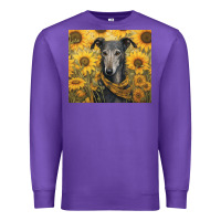Purple greyhound Premium Sweatshirt - Unal Design
