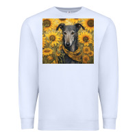 White greyhound Premium Sweatshirt - Unal Design