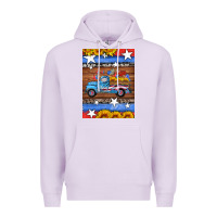 Lilac american truck air freshener Premium Hoodie - HRA Design Shop
