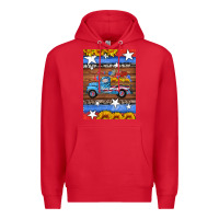 Red american truck air freshener Premium Hoodie - HRA Design Shop