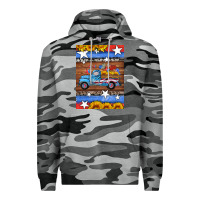 Slate Camo american truck air freshener Premium Hoodie - HRA Design Shop