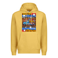 Antique Gold american truck air freshener Premium Hoodie - HRA Design Shop