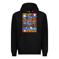 Black american truck air freshener Premium Hoodie - HRA Design Shop