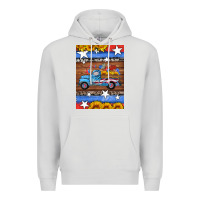 Dove Grey american truck air freshener Premium Hoodie - HRA Design Shop
