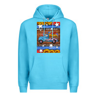 Ocean Blue american truck air freshener Premium Hoodie - HRA Design Shop