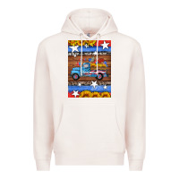 Pale Pink american truck air freshener Premium Hoodie - HRA Design Shop