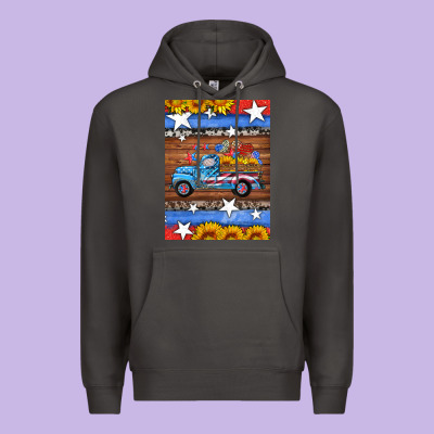 American Truck Air Freshener Premium Hoodie Designed By Hra Design Shop