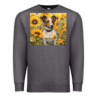 Charcoal Heather jack russel terrier Premium Sweatshirt - Unal Design