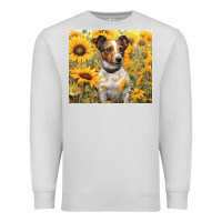 Dove Grey jack russel terrier Premium Sweatshirt - Unal Design