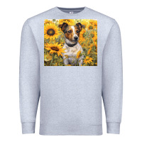 Heather Grey jack russel terrier Premium Sweatshirt - Unal Design