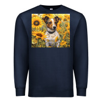 Navy jack russel terrier Premium Sweatshirt - Unal Design