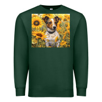 Sports Green jack russel terrier Premium Sweatshirt - Unal Design