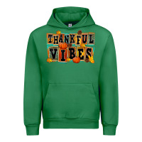 Emerald thankful vibes Urban Hoodie - FaDigitalArtStudio
