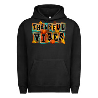 Pigment Black thankful vibes Urban Hoodie - FaDigitalArtStudio
