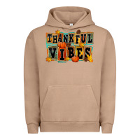 Pigment Burro thankful vibes Urban Hoodie - FaDigitalArtStudio