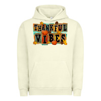 Pigment Pistachio thankful vibes Urban Hoodie - FaDigitalArtStudio