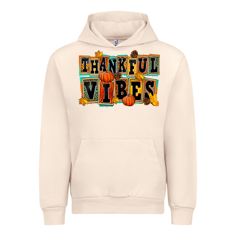 Thankful Vibes Urban Hoodie by FaDigitalArtStudio | Teevron