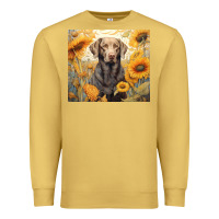 Antique Gold labrador retriever Premium Sweatshirt - Unal Design