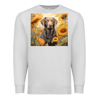 Dove Grey labrador retriever Premium Sweatshirt - Unal Design
