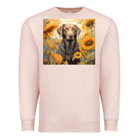 Pale Pink labrador retriever Premium Sweatshirt - Unal Design