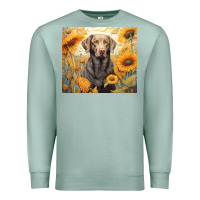 Seafoam labrador retriever Premium Sweatshirt - Unal Design
