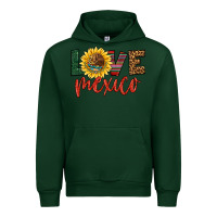Foreset Green love mexico Urban Hoodie - HRA Design Shop