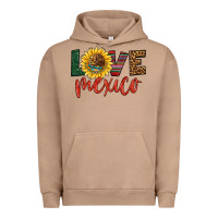 Pigment Burro love mexico Urban Hoodie - HRA Design Shop