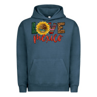 Pigment Midnight Navy love mexico Urban Hoodie - HRA Design Shop