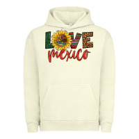 Pigment Pistachio love mexico Urban Hoodie - HRA Design Shop
