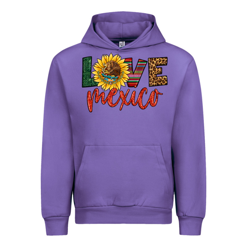 Love Mexico Urban Hoodie by HRA Design Shop | Teevron