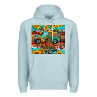Western Farm Life Truck Sunflowers  Mousepad Premium Hoodie | Teevron
