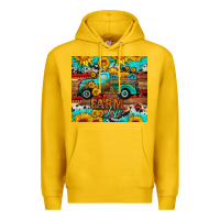Lemon western farm life truck sunflowers  mousepad Premium Hoodie - HRA Design Shop