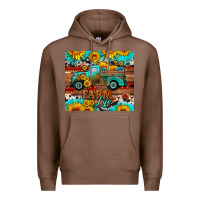 Chestnut western farm life truck sunflowers  mousepad Premium Hoodie - HRA Design Shop
