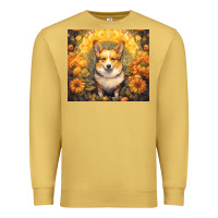 Antique Gold pembroke welsh corgi Premium Sweatshirt - Unal Design