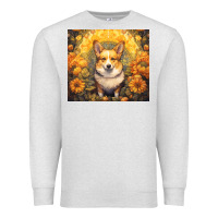 Oatmeal Heather pembroke welsh corgi Premium Sweatshirt - Unal Design